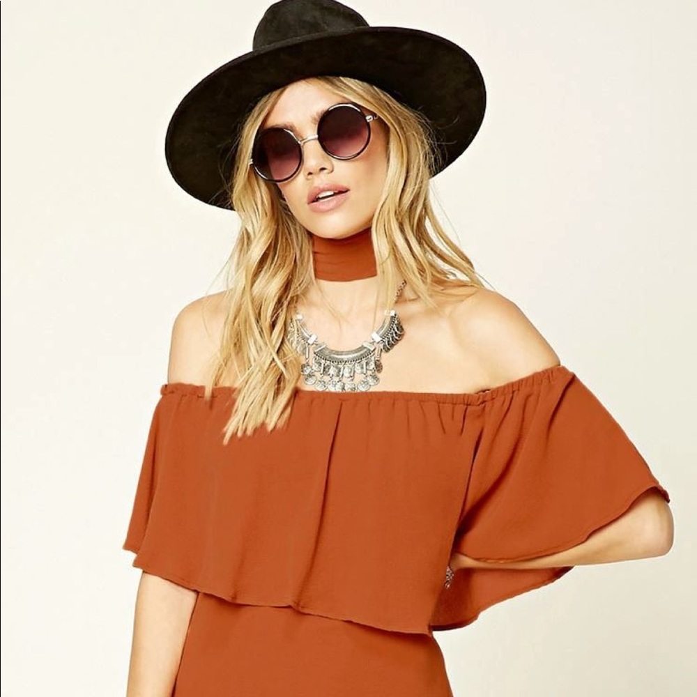 NWT Reverse Rust Dress